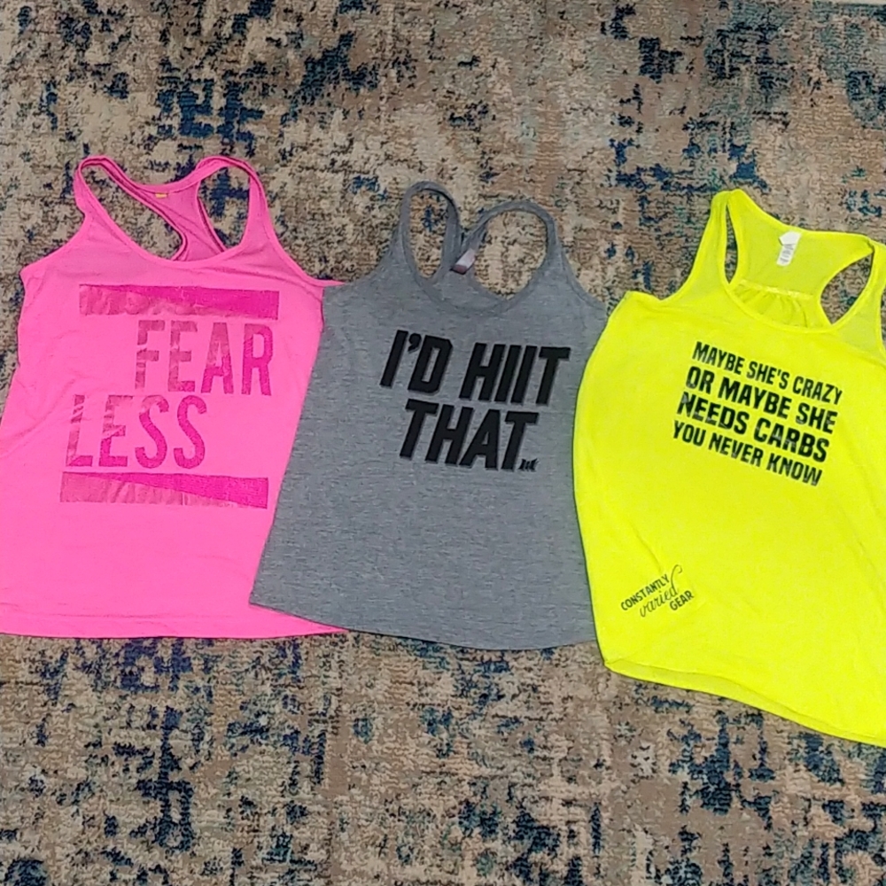 Clothing workout Bundle Lot racerback tank top